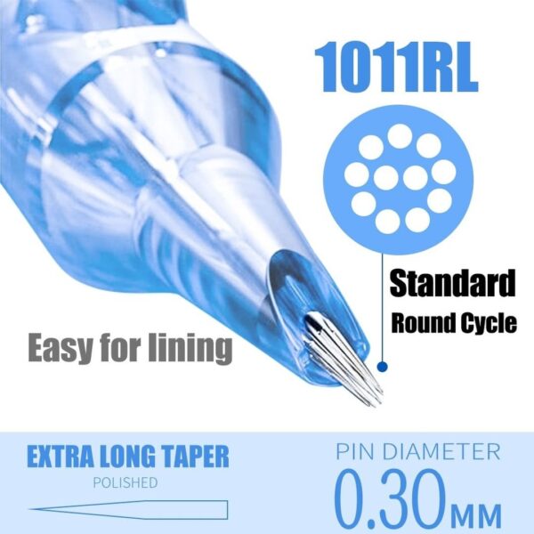 RL – Round Liner <br>Long Taper (5mm)